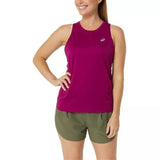 ASICS Tank Top Running Mujer - Blackberry