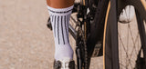 Compressport Aero Socks - White/Fluo Red