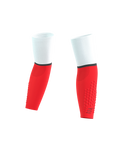 Compressport Armforce Ultralight - White/Fluo Red