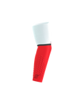 Compressport Armforce Ultralight - White/Fluo Red