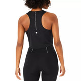 ASICS Tank Top Running Road Crop Negro Mujer