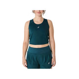 ASICS Tank Top Running Road Crop Verde Mujer