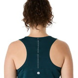 ASICS Tank Top Running Road Crop Verde Mujer