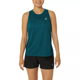 ASICS Tank Top Running Mujer - Rich Teal