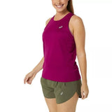 ASICS Tank Top Running Mujer - Blackberry