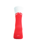 Compressport Mid Compression Socks V2.0 - Fluo Red/White