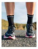 Compressport Pro Racing Socks V4.0 Run High Black/White