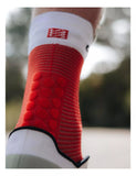 Compressport Pro Racing Socks V4.0 Run High Red White