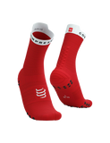 Compressport Pro Racing Socks V4.0 Run High Red White