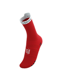 Compressport Pro Racing Socks V4.0 Run High Red White