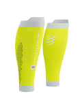 Compressport Calfs R2 3.0 Safe Yellow White