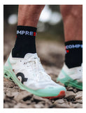 Compressport Ultra Trail Low Socks - Black Red