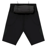 SATISFY Short Running Justice Cordura 9in Half Hombre - Black