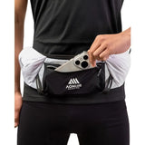 Aonijie Trail Running Cinturón UNISEX porta bastones +1 ánfora 500ml - Amarillo