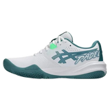 Tenis Asics Hombre Padel Gel-Challenger 15 - White / Misty Pine