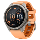 Reloj Garmin Running Fenix 9 Pro 43 mm - Rosa Pastel/Naranja Otoñal