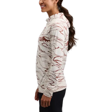Black Diamond Alpenglow Hoody Mujer - Chalk Clay