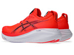 ASICS Tenis Hombre Running GEL-NIMBUS 27 - Flash Red/Black