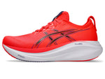 ASICS Tenis Hombre Running GEL-NIMBUS 27 - Flash Red/Black