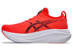 ASICS Tenis Hombre Running GEL-NIMBUS 27 - Flash Red/Black