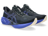 ASICS Tenis Hombre Running NOVABLAST 5  - Black/Cobalt Burs