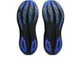 ASICS Tenis Hombre Running NIMBUS 28 - Black/Neon Blue