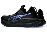 ASICS Tenis Hombre Running NIMBUS 28 - Black/Neon Blue
