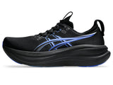 ASICS Tenis Hombre Running NIMBUS 28 - Black/Neon Blue