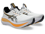 ASICS Tenis Hombre Running NIMBUS 28 - White/Stadium Orange