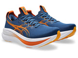 ASICS Tenis Hombre Running GEL NIMBUS 28 -  Twilight Blue/Anzu
