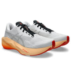 ASICS Tenis Hombre Running NOVABLAST 6  - White/Orange Glow