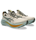 ASICS Tenis Hombre Running NIMBUS 28 TR - Simply Taupe/Ocean Haze.