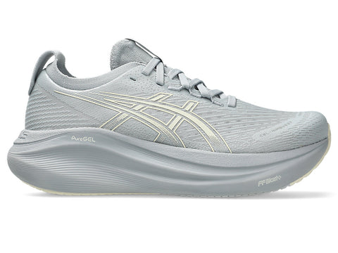 ASICS Tenis Mujer Running GEL NIMBUS 27 - Piedmont Grey/Cream