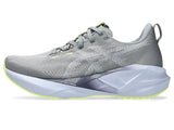 ASICS Tenis Mujer Running NOVABLAST 5 - Gravel/Blue Fade