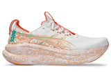 ASICS Tenis Hombre Running GEL NIMBUS 28 TOKYO - White/Apricot Crush