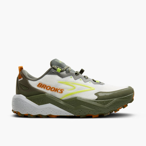 Tenis Hombre Brooks TRAIL Running Caldera 8 - Dusty Olive/Lime/Oyster