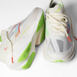 Tenis Hombre Brooks Hyperion Max 3 -  Coconut/Green Gecko/Pink Clay