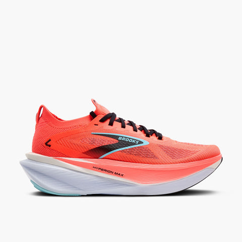 Tenis Hombre Brooks Hyperion Max 3 -  Fiery Coral/Black/Atomizer