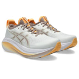 ASICS Tenis Mujer Running GEL NIMBUS 27 - White/Fawn