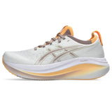 ASICS Tenis Mujer Running GEL NIMBUS 27 - White/Fawn