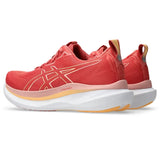ASICS Tenis Mujer Running GLIDERIDE MAX - Dark Pink Clay/Orange Glow