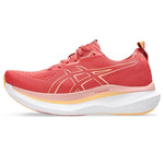 ASICS Tenis Mujer Running GLIDERIDE MAX - Dark Pink Clay/Orange Glow