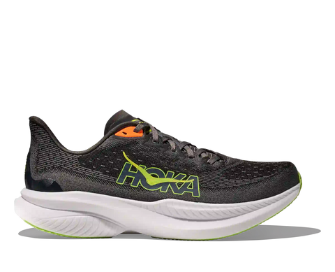 Hoka Mach 6 Hombre  - Gravel / Asphalt Grey