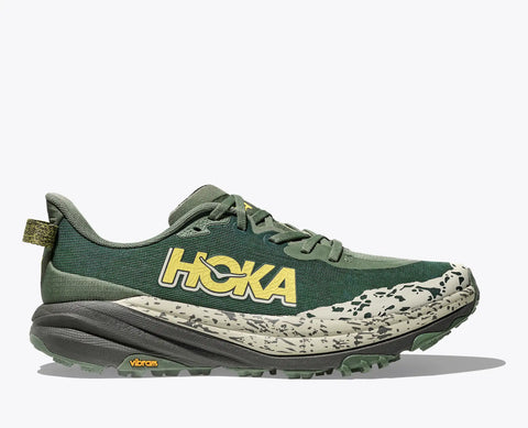 Hoka Speedgoat 6 Hombre - Fern / Asphalt Grey