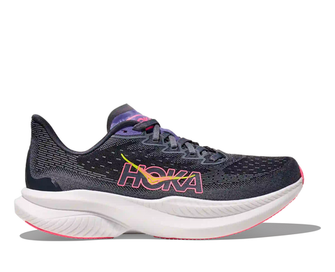 Hoka Mach 6 Mujer - Grey Skies / Charcoal Grey