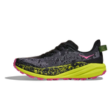 Hoka Speedgoat 6 Mujer - Black/Neon Rose