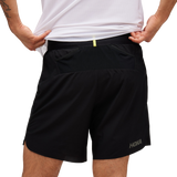 HOKA Short Running Glide 7 Hombre w/Brief - Black