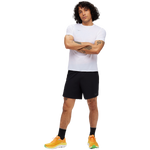 HOKA Short Running Glide 7 Hombre w/Brief - Black
