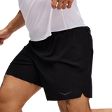 HOKA Short Running Glide 7 Hombre w/Brief - Black