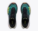 HOKA Trail Mafate X Hombre - Black / Electric Aqua